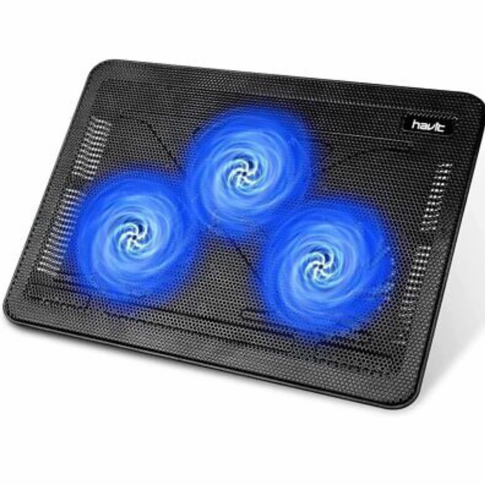HAVIT  Model:HV-F2056 Cooling Pad For Lap Top. Measurements 15” X 11” X 1.1”
